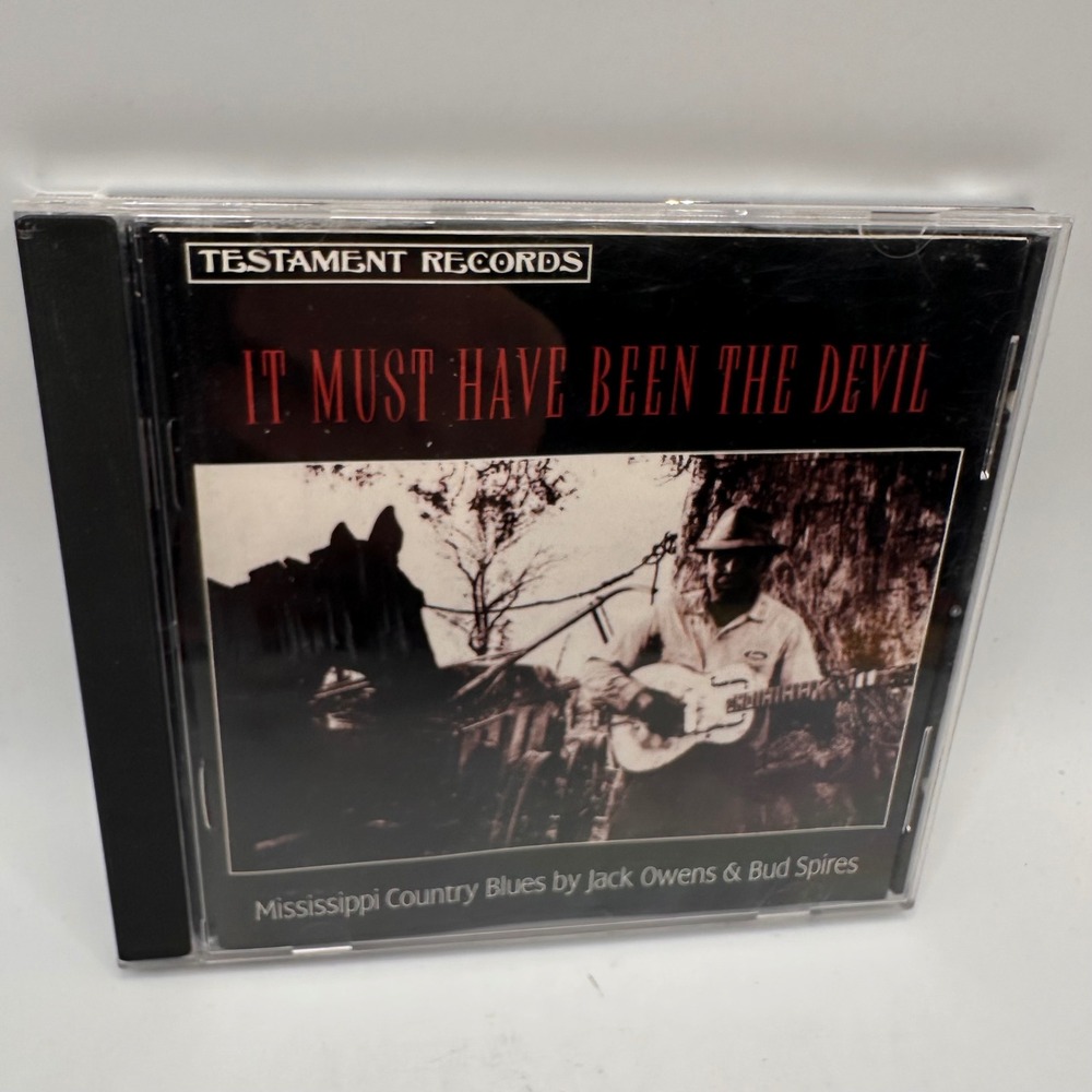 Jack Owens Bud Spires It Must Have Been The Devil CD Mississippi Country Blues